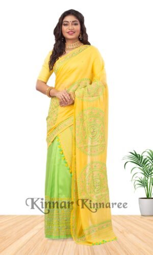 Silk Fancy Mekhla Chadar Set