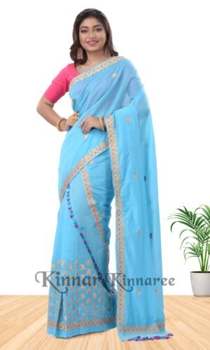 Silk Fancy Mekhla Chadar Set