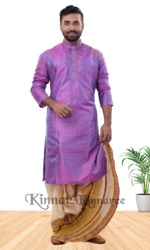 Pure Silk Hand Worked Panjabi