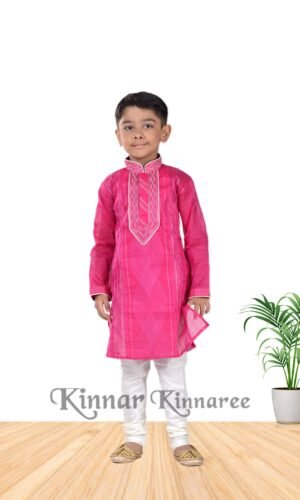 Pure Cotton Tanter Designer Panjabi & Cotton Churidar Paijama